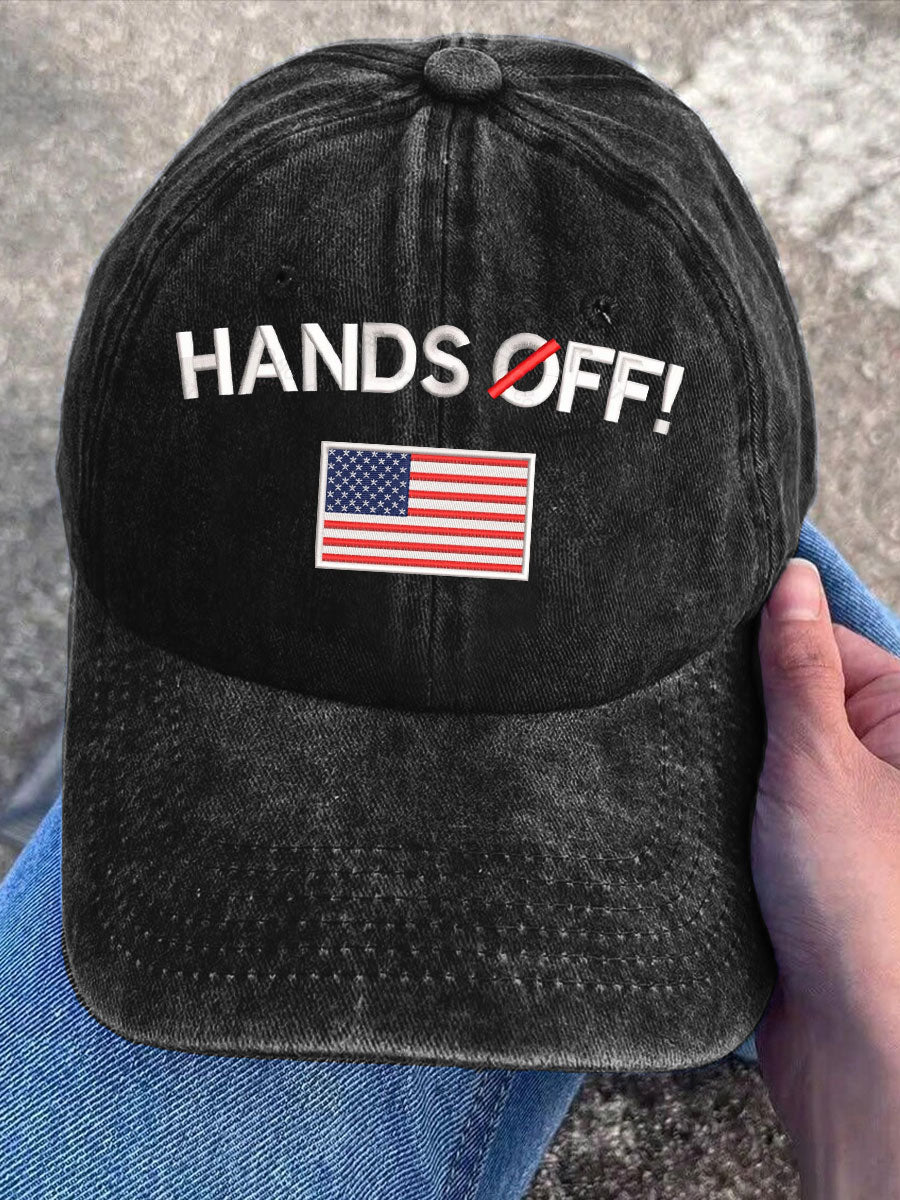 Unisex 8647FDT Hands Off Resist Printed Hats