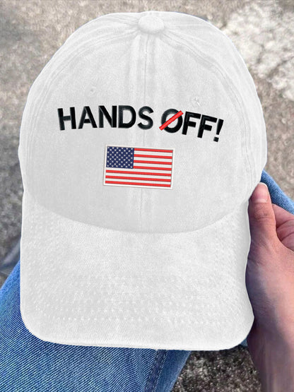 Unisex 8647FDT Hands Off Resist Printed Hats