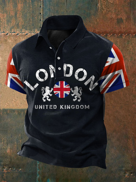 Men's London united kingdom polo shirt