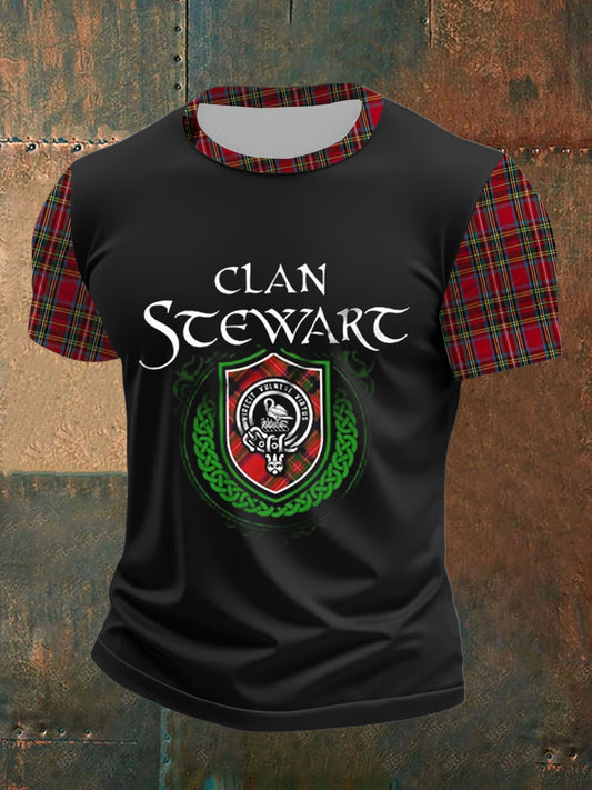 Men's Scottish Flag Short Sleeves T-shirt