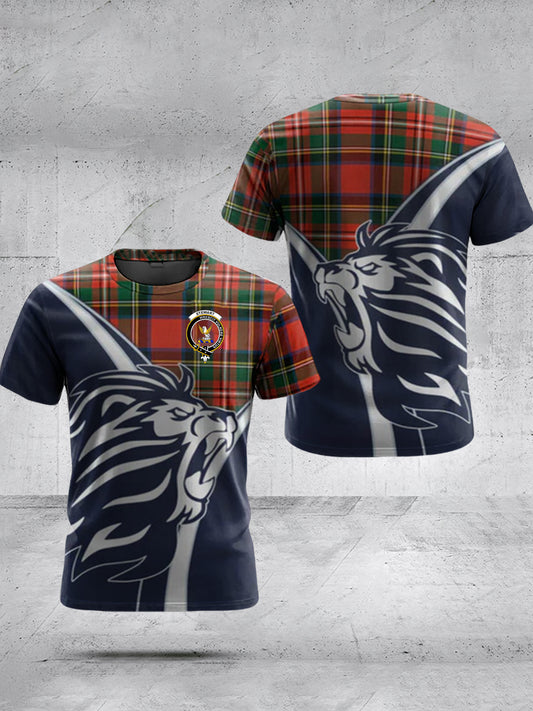 Men's Scottish Flag Short Sleeves T-shirt