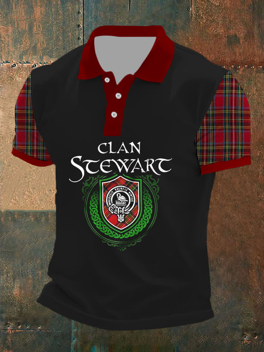 Men's Scottish Flag Short Sleeves T-shirt